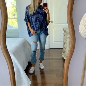 3 FOR $35 - Springfield Paisley Print Beach Top